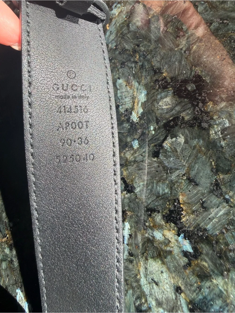 Gucci GG Marmont belt